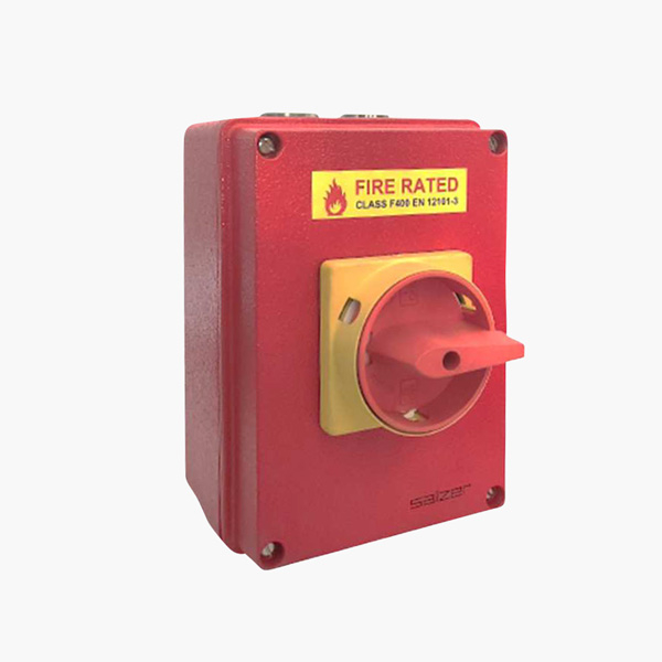 SALZER Fire Rated Isolator RED/YELLOW