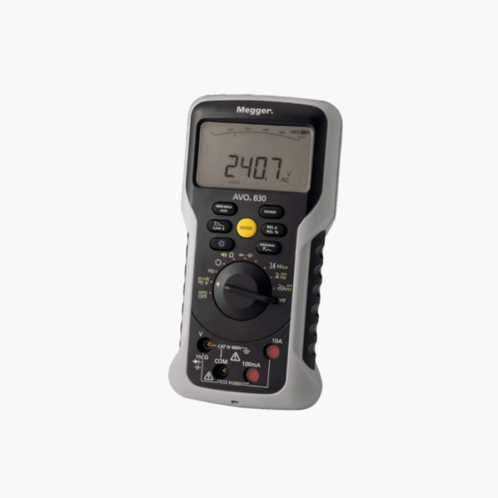 Megger True RMS Digital Multimeter, AVO-830, 600V