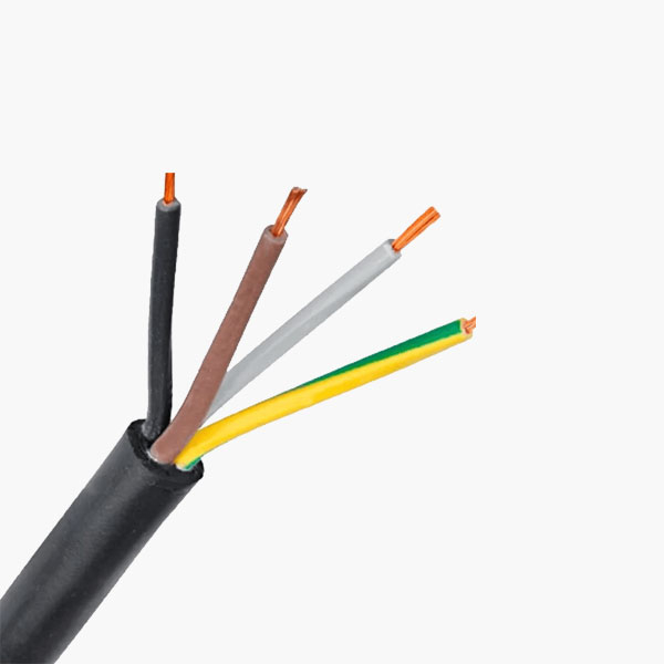 Siechem Rubber Insulated Flexible Cable, HO7RNF, 2.5mm X 4C