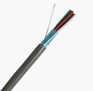 Paige 455502FE 22AWG-4C Stranded, Shielded, PVC Cable